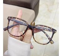 NOVESIXTDAT Oversized Blue Light Blocking Reading Glasses for Women/Men, Anti Eyestrain, Computer Reading, TV Glasses, Anti Glare (Color : Tortoiseshell, Size : +2.50)