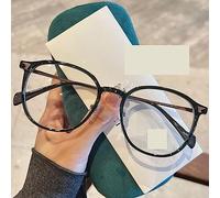 NOVESIXTDAT Oversized Reading Glasses Fatigue Relieve Round Anti Blue Light Computer Readers Oval Flat Light Mirror Eyewear (Color : Green, Size : +150)