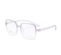 NOVESIXTDAT Oversized Square Reading Glasses for Women Men, Extra Large Stylish Blue Light Blocking Reader, Anti Glare Eyeglasses (Color : Purple, Size : +1.00)