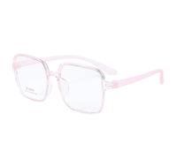 NOVESIXTDAT Oversized Square Reading Glasses for Women Men, Extra Large Stylish Blue Light Blocking Reader, Anti Glare Eyeglasses (Color : PINK, Size : +2.50)