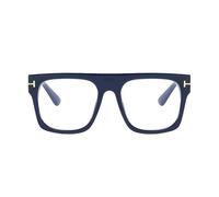 NOVESIXTDAT Stylish Oversized Aviator Reading Glasses, Large Square Blue Light Blocking Computer Readers Unbreakable Eyeglasses (Color : A4, Size : +100)