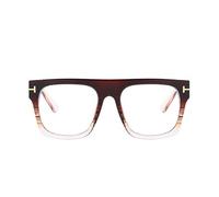 NOVESIXTDAT Stylish Oversized Aviator Reading Glasses, Large Square Blue Light Blocking Computer Readers Unbreakable Eyeglasses (Color : C7, Size : +150)