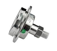 NOVFDLOP Axial 60mm Dial Vacuum Digital Pressure Meter NPT1/4 600bar Gas Water Fuel Oil Liquid Hydraulic Digital Pressure Manometer Meter(60mm dial diameter,0-4MPA)