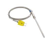 NOVFDLOP Thermistor K-Type Probe Thermocouple Sensor & Meter Temperature Controller Thread M8 Seal Probe Temperature Range from 0~1100 °(9m,200mm)
