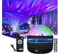Novgorod 2 in 1 Northern Lights and Waves Projector | Starlight Projector with Remote Control | LED Starry Projector | -Waves Projector Night Light | Aesthetic Room Decor