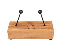 NOVICA Artisan Handcrafted Mahogany Xylophone Instrument from Bali Brown Wood Indonesia Musical Instruments Percussion [3in H x 11.75in W x 4.4in D Playing Sticks 2 6.75in H x 1in Diam.] ' Natural