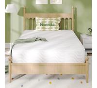 Novilla Nest Pocket Sprung Mattresses Medium Firm Spring Mattress with Breathable Sprung System Cool Touch Oeko Fabric, 90x190cm