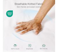 Novilla Nest Pocket Sprung Mattresses Medium Firm Spring Mattress with Breathable Sprung System Cool Touch Oeko Fabric, 120x190cm