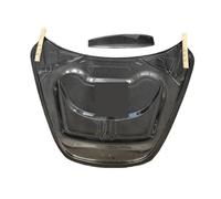 Novit Real Carbon Fiber Front Bumper Engine Hood Bonnet Vent Cover Compatible For Mclaren 720S 2017 2018 2019 2020 2021 2022(Double-sided carbon)