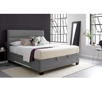 Novo Chico LED Ottoman Bed Frame, King Size Dimensions: 5′ x 6′6″ (150cm x 200cm)
