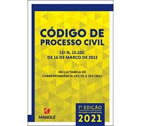 NOVO CODIGO DE PROCESSO CIVIL - LEI N 13 105 DE 16 DE MARCO DE 2015 (Em Portugues do Brasil)