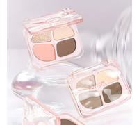 NOVO - Dreamy Vivid Quad Aegyo-Sal & Eyeshadow Palette - 4 Types 03# Sweet Tea - 4.3g