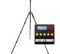 Novo Helix T200 Carbon Fibre Professional Tripod Legs Only-10x Layer. Integrated Detachable Monopod. Max height 1.7m. Min height 220mm. Folded 520mm. Max. load 20Kgs,1.86kg. Rubber + spiked feet