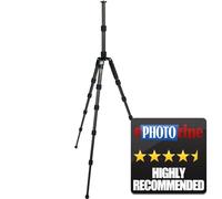 Novo Helix T50 Carbon Fibre Professional Tripod Legs Only-10x Layer Carbon Fibre. Detachable monopod. Max height 1.3m. Min 205mm. Folded 355mm. Max load 20Kgs. Lightweight 1.45kg. Rubber + spiked feet