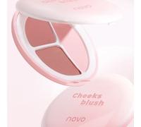NOVO - Mood Interpretation 3 Colours Blush Palette 1# Tipsy Peach - 7.4g