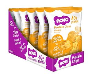 Novo Nutrition Protein Chips Cheese (Box of 6 x 30g)
