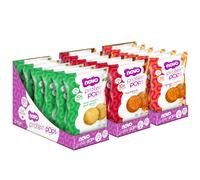 Novo Nutrition | Protein Pops | Healthy Savoury Snack with High Protein, Low Sugar and High Fibre | 3 x (6 x 45g) | BBQ, Tangy Cheese, Sour Cream and Onion