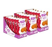 Novo Nutrition | Protein Pops | Healthy Savoury Snack with High Protein, Low Sugar and High Fibre | 3 x (6 x 45g) | Barbeque