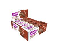 Novo Nutrition Protein Wafer Bars | High Protein Bar, 12g Protein | Protein Bar Alternative | Suitable for Vegetarians | Pack of 12 x 40g (Milk Chocolate)