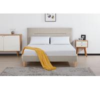 Novo Spencer Fabric Bed Frame, King Size