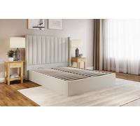 Novo Victoria Fabric Ottoman Bed Frame, Double