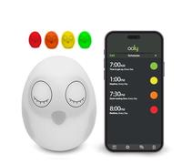 Ooly Owl Ok to Wake Clock for Toddlers & Kids | Sleep Trainer & Night Light | Safe, Cord-Free, and Button-Free | Helps Kids Learn When to Wake Up | Perfect Sleep Companion