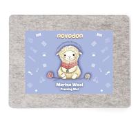 Novodon Merino Wool Pressing Mat for Quilting 17" x 13.5" 100% Merino Wool Pressing Mat for Quilting and Ironing