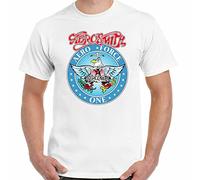 NOVOET As Worn by Garth Waynes World of Men aero Force Tshirt Costume White