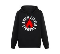 NOVOET Stiff Little Fingers - Custom Men'S Hoody Hoodie Black