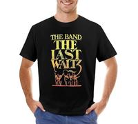 NOVOET The-Band-The-Last-Waltz-Vintage-T-Shirt-Boys-Animal-Print-Shirt-Boys-White-t-Shirts