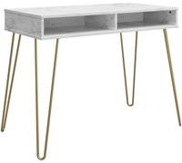 Novogratz Athena Desk - White Marble - AW9618891COMNUK