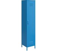 Novogratz Ng Cache Single Metal Locker Storage Cabinet Blue, Blue