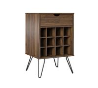 Novogratz Ng Concord Beverage Storage Stand Walnut, Brown