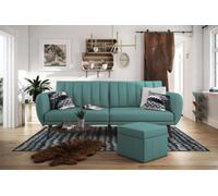 Novogratz Dorel Home Brittany Sofa Bed In Fabric Light Blue