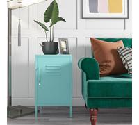 Novogratz Dorel Home Cache Metal Locker Sidetable With 1 Door Mint