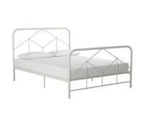Novogratz Dorel Home Francis Farmhouse Metal Bed Green, King