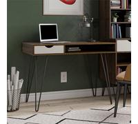 Concord Desk in Brown Oak by Dorel