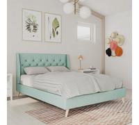 Novogratz Dorel Home Ng Her Majesty Bed Green, King Size
