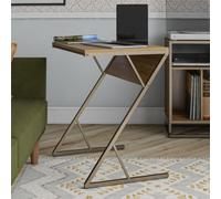 Novogratz Dorel Home Regal Accent Table Laptop Desk In Walnut Look