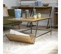 Novogratz Dorel Home Regal Coffee Table In Walnut Look