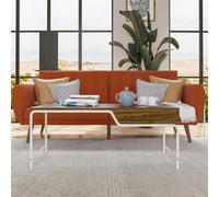 Novogratz Dorel Home Webster 1 Drawer Coffee Table In Walnut Look