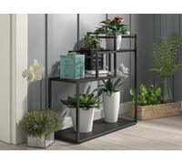 Novogratz Dorel Home Weston 3 Shelf Plant Stand Espresso Coloured