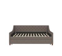 Dorel Home NG Her Majesty Daybed Fabric Grey - Single
