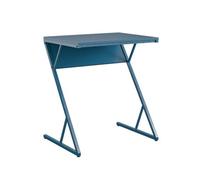 Novogratz Ng Regal Accent Table/Laptop Desk Blue, Blue