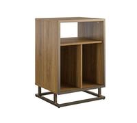 Novogratz Ng Regal Turntable Stand Walnut, Brown