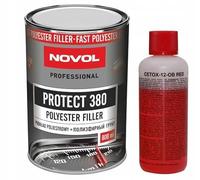 NOVOL PROTECT 380 POLYESTER SPRAY FILLER PRIMER KIT WITH HARDENER 0.8L 800ml - Autobody Refinish Car Paint Automotive Repair