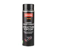 Novol Spray Structure Topcoat BLACK 500ml - Autobody Refinish Car Paint Automotive Repair Professional & DIY