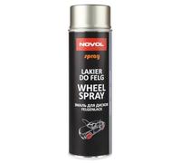 Novol Spray Wheel Spray - Silver - aerosol 0.5L 500ml - Autobody Refinish Automotive Car Paint Repair Professional & DIY