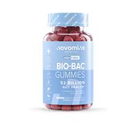 Novomins Bio-Bac 52 Billion CFU Peach Flavoured 60 Gummies