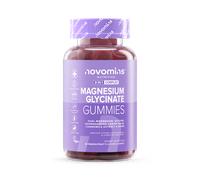Magnesium Glycinate Gummies - Calm Gummies with 450mg Magnesium Glycinate, Ashwagandha, Glycine, Lemon Balm, Chamomile, Vitamin B12 and Iodine - Rescue and Calms Your Mind - Novomins